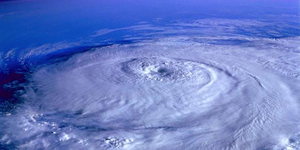 Orkaan Elena, Golf van Mexico. 1 september 1985. Foto door NASA