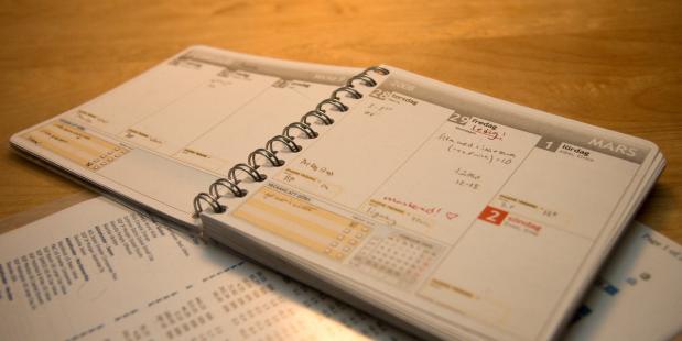 Jaarkalender met schrikkeldag Jaarkalender met schrikkeldag