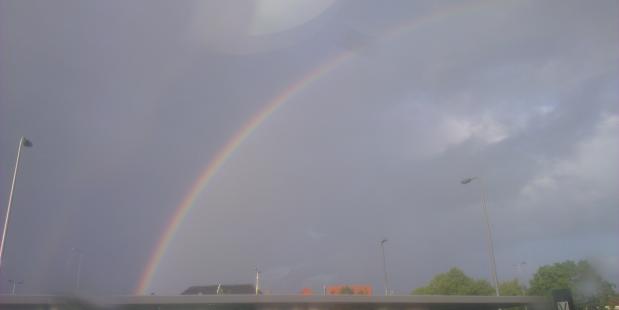 regenboog foto Daan Couwenbergh