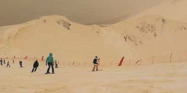 Skiën op Mars? Skiën op Mars?