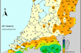 Sneeuwdek op 12 maart 2013 om 08.00 UTC (9 uur NL-tijd)